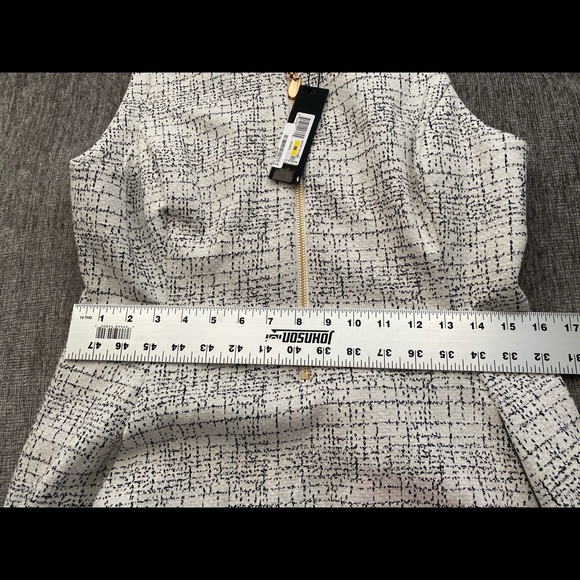 Donna Karan Tweed Sheath Dress NWT size M - Picture 7 of 16